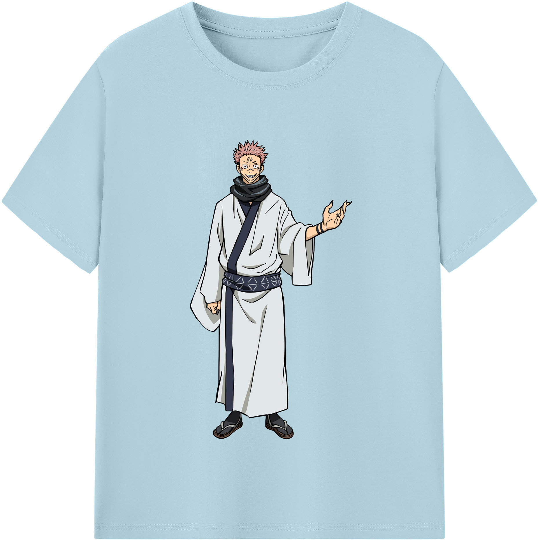 （画像用） 呪術廻戦 Jujutsu Kaisen 綿100％半袖Tシャツ（フロントプリント）